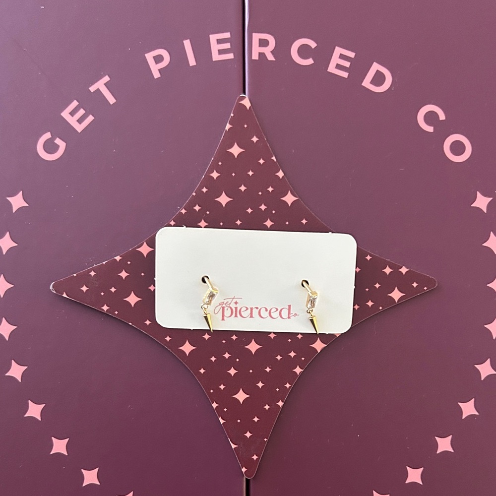 NEW Flat back studs | get pierced co | from advent calendar